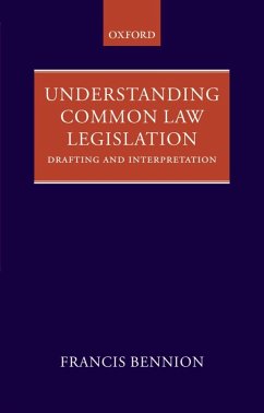 Cover Understanding Common Law Legislation (eBook, ePUB)