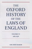 The Oxford History of the Laws of England Volume VI (eBook, ePUB)