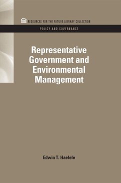 Cover Representative Government and Environmental Management (eBook, ePUB)