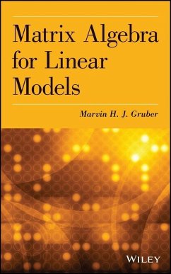 Cover Matrix Algebra for Linear Models (eBook, PDF)
