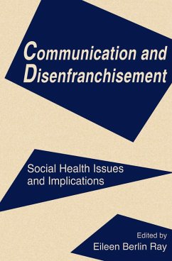 Cover Communication and Disenfranchisement (eBook, ePUB)
