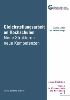 Cover Gleichstellungsarbeit an Hochschulen