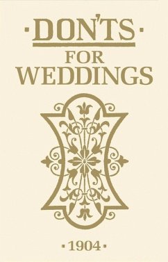 Don'ts for Weddings (eBook, PDF) Cover Don'ts for Weddings (eBook, PDF)