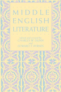 Middle English Literature (eBook, ePUB)