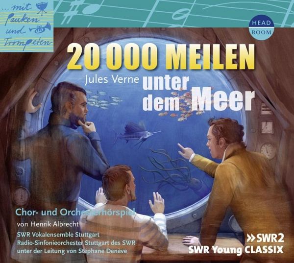 20000 Meilen unter dem Meer, 1 Audio-CD von Jules Verne - Hörbücher ...