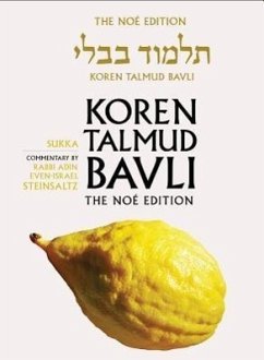 Koren Talmud Bavli, Vol.10: Tractate Sukka, Noe Color Edition, Hebrew/English - Steinsaltz, Adin Even-Israel