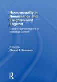 Homosexuality in Renaissance and Enlightenment England (eBook, PDF)