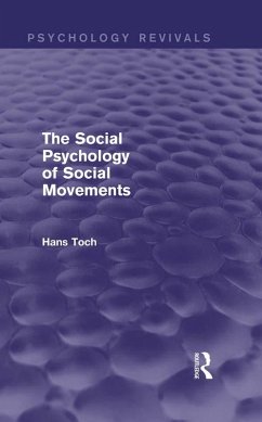 Cover The Social Psychology of Social Movements (Psychology Revivals) (eBook, PDF)