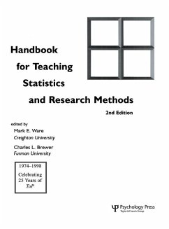 Handbook for Teaching Statistics and Research Methods (eBook, ePUB)