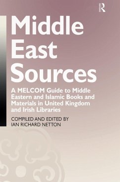 Cover Middle East Sources (eBook, PDF)