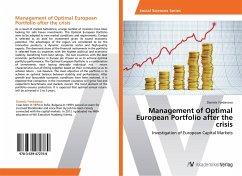 Management of Optimal European Portfolio after the crisis