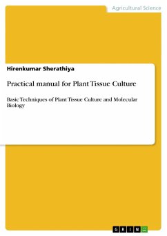 Practical manual for Plant Tissue Culture - Sherathiya, Hirenkumar