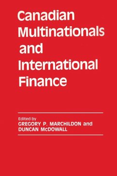Canadian Multinationals and International Finance (eBook, PDF) - Marchildon, Gregory P.; McDowall, Duncan