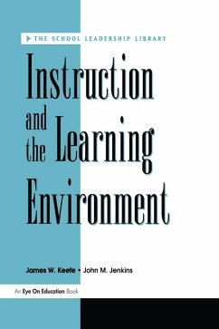Instruction and the Learning Environment (eBook, ePUB) - Keefe, James; Jenkins, John
