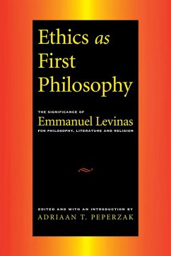 Cover Ethics as First Philosophy (eBook, PDF)