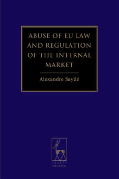 Cover Abuse of Eu Law and Regulation of the Internal Market