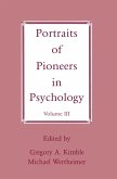 Portraits of Pioneers in Psychology (eBook, PDF)