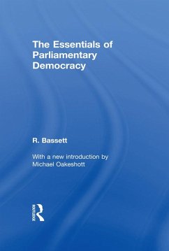 Cover Essentials of Parliamentary Democracy (eBook, ePUB)