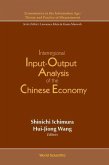 Interregional Input-Output Analysis of the Chinese Economy