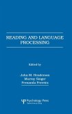 Reading and Language Processing (eBook, ePUB)