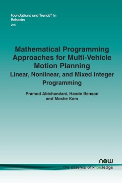 Mathematical Programming Approaches for Multi-Vehicle Motion Planning - Abichandani, Pramod; Benson, Hande; Kam, Moshe