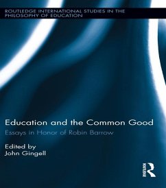 Cover Education and the Common Good (eBook, PDF)