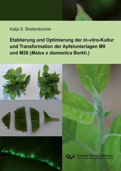 Etablierung und Optimierung der In-vitro-Kultur und Transformation der Apfelunterlagen M9 und M26 (Malus x domestica Borkh.) - Breitenbücher, Katja