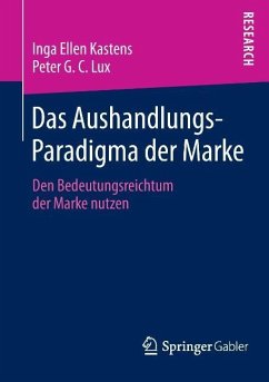 Das Aushandlungs-Paradigma der Marke - Kastens, Inga Ellen;Lux, Peter G. C.