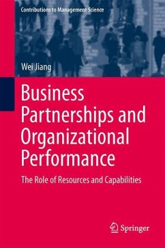 Business Partnerships and Organizational Performance - Jiang, Wei