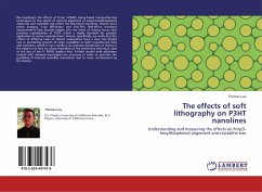 The effects of soft lithography on P3HT nanolines