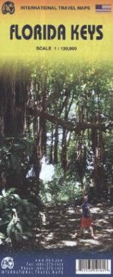 Cover International Travel Map ITM Florida Keys