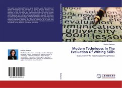 Modern Techniques In The Evaluation Of Writing Skills