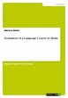 Evaluation of a Language Course in Malta - Bild 1