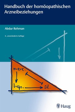 Handbuch der homöopathischen Arzneibeziehungen (eBook, PDF) - Rehman, Abdur