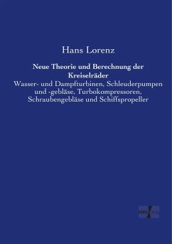 Cover Neue Theorie und Berechnung der Kreiselräder