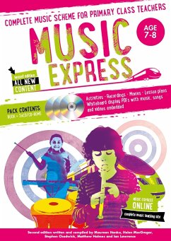 Music Express: Age 7-8 (Book + 3cds + DVD-Rom) - Hanke, Maureen; Chadwick, Stephen; Macgregor, Helen; Holmes, Matthew; Lawrence, Ian