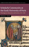 Scholarly Community at the Early University of Paris