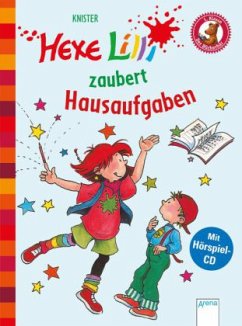 Hexe Lilli zaubert Hausaufgaben / Hexe Lilli Erstleser Bd.1, m. Audio-CD - Knister