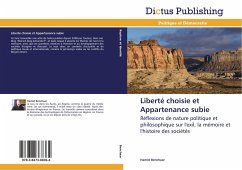 Liberté choisie et Appartenance subie - Benchaar, Hamid