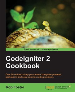 Codeigniter 2 Cookbook - Foster, Rob
