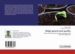 Ridge gourd seed quality - Singh, Anupam;Singh, Prabhakar Mohan