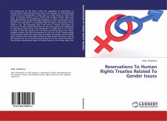 Reservations To Human Rights Treaties Related To Gender Issues - Akstiniene, Aiste