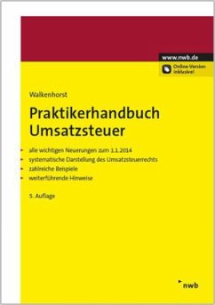 Praktikerhandbuch Umsatzsteuer - Walkenhorst, Ralf