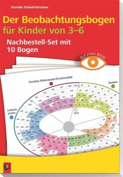 Auf einen Blick! Der Beobachtungsbogen für Kinder von 3-6 - Schlaaf-Kirschner, Kornelia