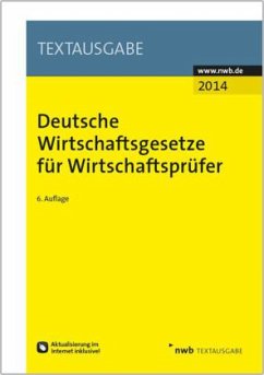 Cover Deutsche Wirtschaftsgesetze für Wirtschaftsprüfer 2014