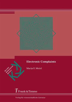 Electronic Complaints - Meinl, Marja E.