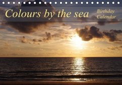 Colours by the sea / Birthday Calendar / UK-Version (Table Calendar perpetual DIN A5 Landscape) - Schumann, Bianca