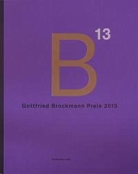 Gottfried Brockmann Preis 2013