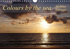 Colours by the sea / Birthday Calendar / UK-Version (Wall Calendar perpetual DIN A4 Landscape) - Schumann, Bianca