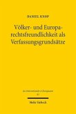 Völker- und Europarechtsfreundlichkeit als Verfassungsgrundsätze
